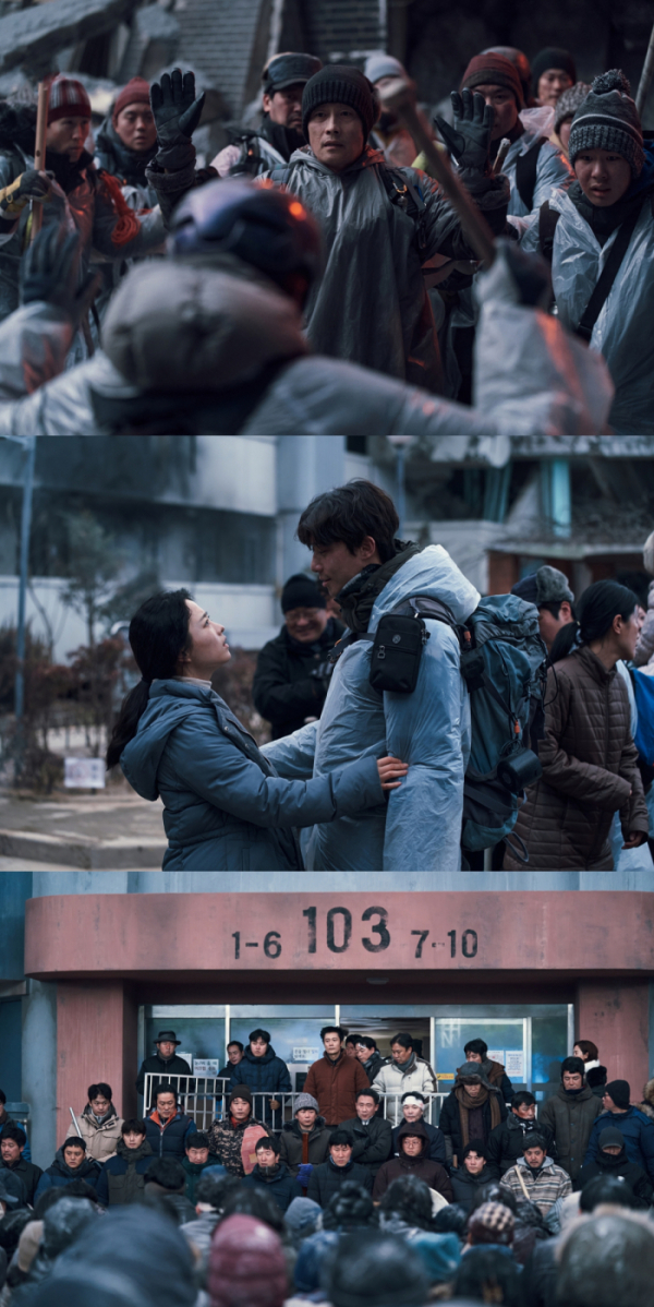 ▲영화 '콘크리트 유토피아' 스틸컷(사진제공=롯데엔터테인먼트)