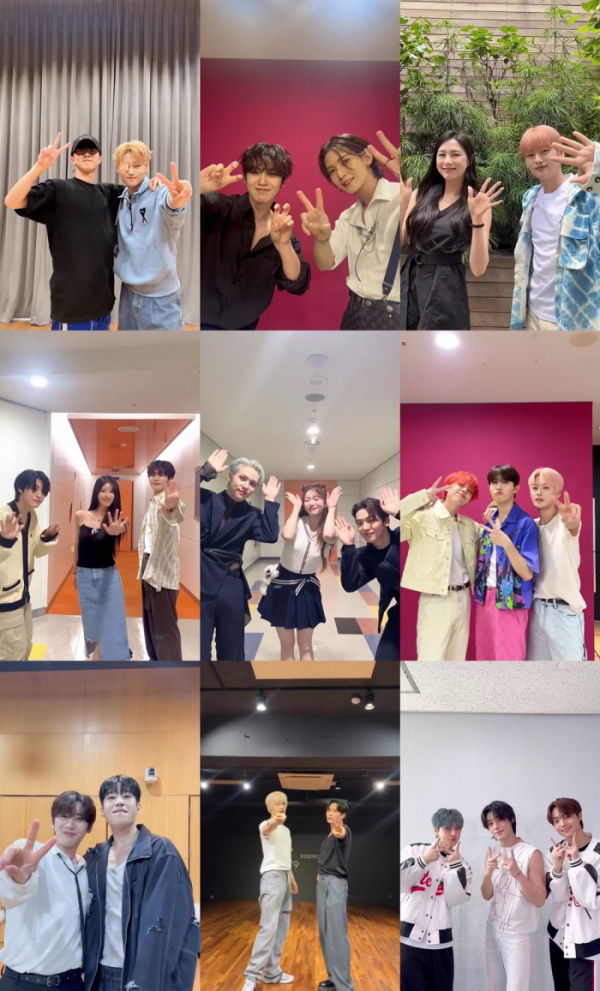 ▲위아이 신곡 챌린지(사진 = 위엔터테인먼트 제공)