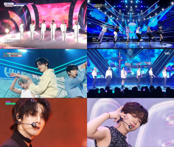 ▲위아이(사진제공=각 방송사)