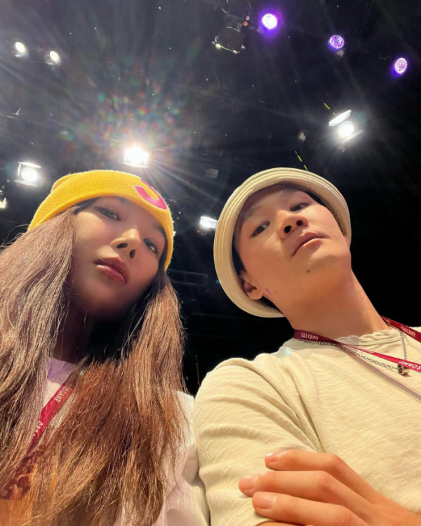 ▲유빈, 권순우(사진=유빈 인스타그램)