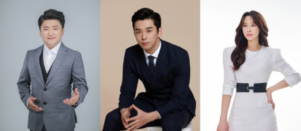 ▲현진우, 이하준, 진이랑(사진=KDH엔터테인먼트 제공)