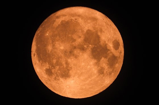 ▲지난해 7월 14일 오전 제주시 노형동 상공에 지구와 달의 거리가 가장 가까울 때 관측되는 일명 ‘슈퍼문’이 떠올랐다. 뉴시스
