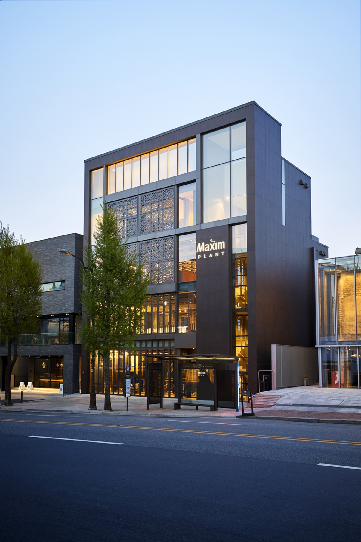 ▲서울 용산구 한남동 맥심플랜트 전경 (사진제공=동서식품)