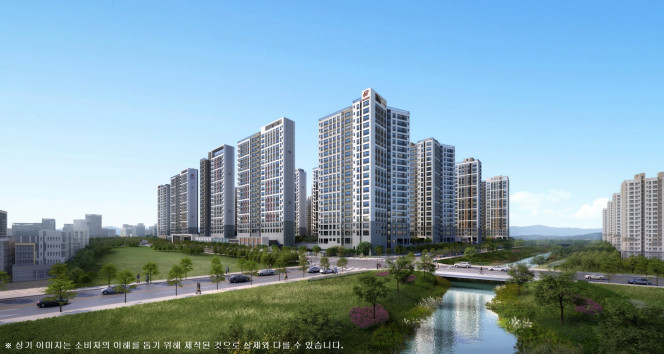 ▲‘힐스테이트 첨단센트럴’ 투시도.(자료제공=현대엔지니어링)