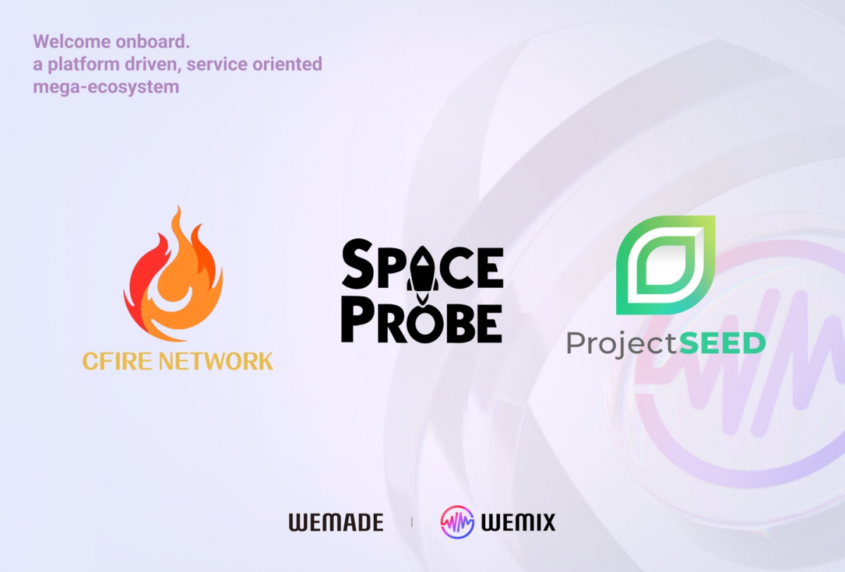 ▲위메이드가 싱가포르, 아랍에미리트, 한국 등 글로벌 게임사들과 블록체인 게임 3종의 위믹스 플레이 온보딩 계약을 체결했다고 18일 밝혔다. (사진=위메이드)