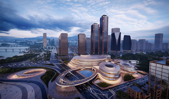 ▲서울시, 여의도 제2 세종문화회관(가칭) 기획 디자인 공모 당선작-박형일((주)범건축종합건축사사무소) (사진제공=서울시)