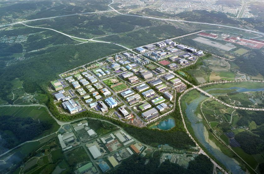 ▲영주 첨단베어링 국가산업단지 조감도 (자료제공=국토교통부)