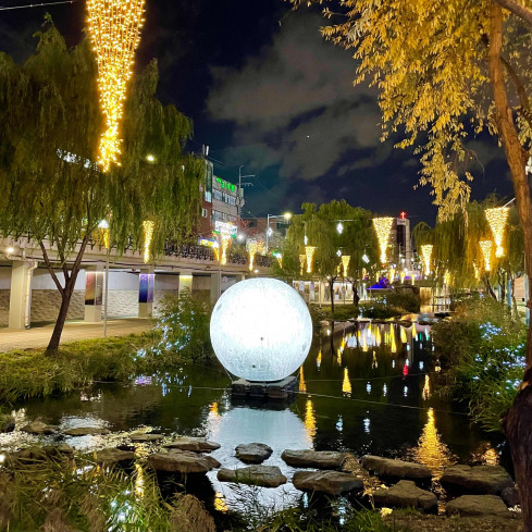 ▲지난해 개최된 별빛내린천 ‘관악별빛축제’의 모습. (자료제공=관악구)