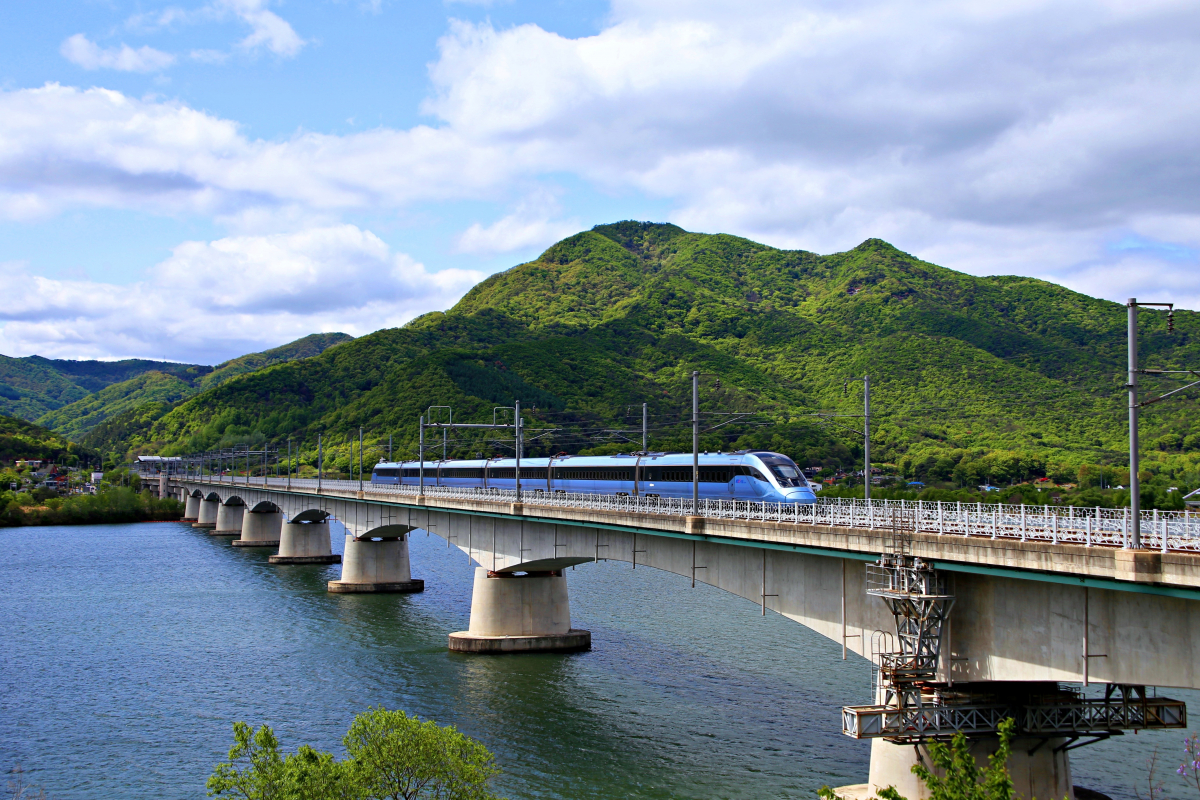 ▲상쾌한 이음(양수철교). 사진촬영=허진. (사진제공=한국철도공사)