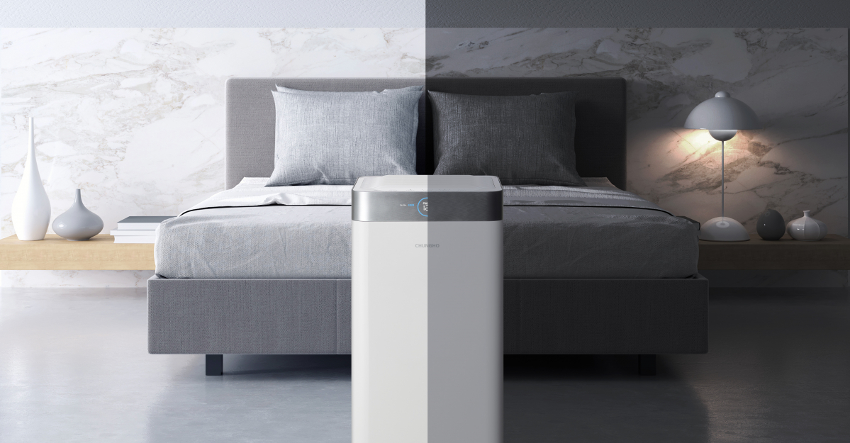 ▲청호나이스 공기청정기 '저스트에어'. (사진제공=청호나이스 )