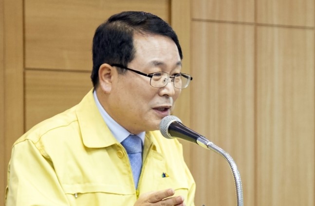 ▲정헌율 익산시장. (연합뉴스)