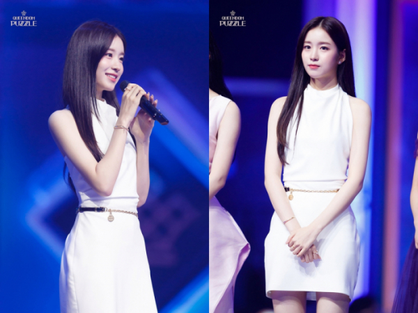 ▲woo!ah!(우아!) 우연(사진=Mnet '퀸덤퍼즐' 제공)