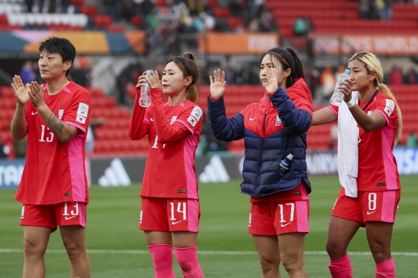 ▲대한민국 여자 축구 대표팀 (AP/뉴시스)
