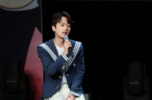 ▲이찬원 '트위스트 고고' 쇼케이스(사진 제공=초록뱀이앤엠)