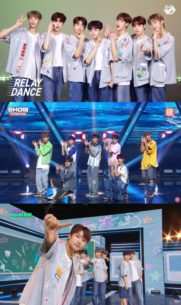 ▲더윈드(사진=M2·'더쇼'·'쇼! 챔피언' 방송 캡처)