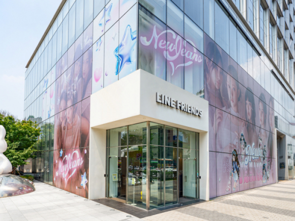 ▲뉴진스 팝업스토어(사진=IPX)