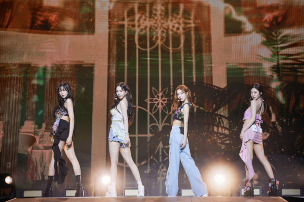 ▲에스파 LA 콘서트(사진제공=SM엔터테인먼트)