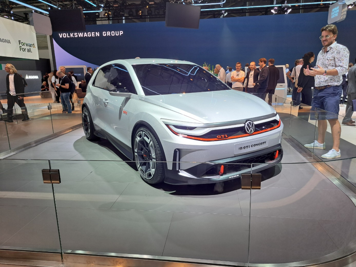 ▲폭스바겐이 'IAA 모빌리티 2023'에 전시한 콘셉트카 'ID. GTI 콘셉트'. (이민재 기자 2mj@)