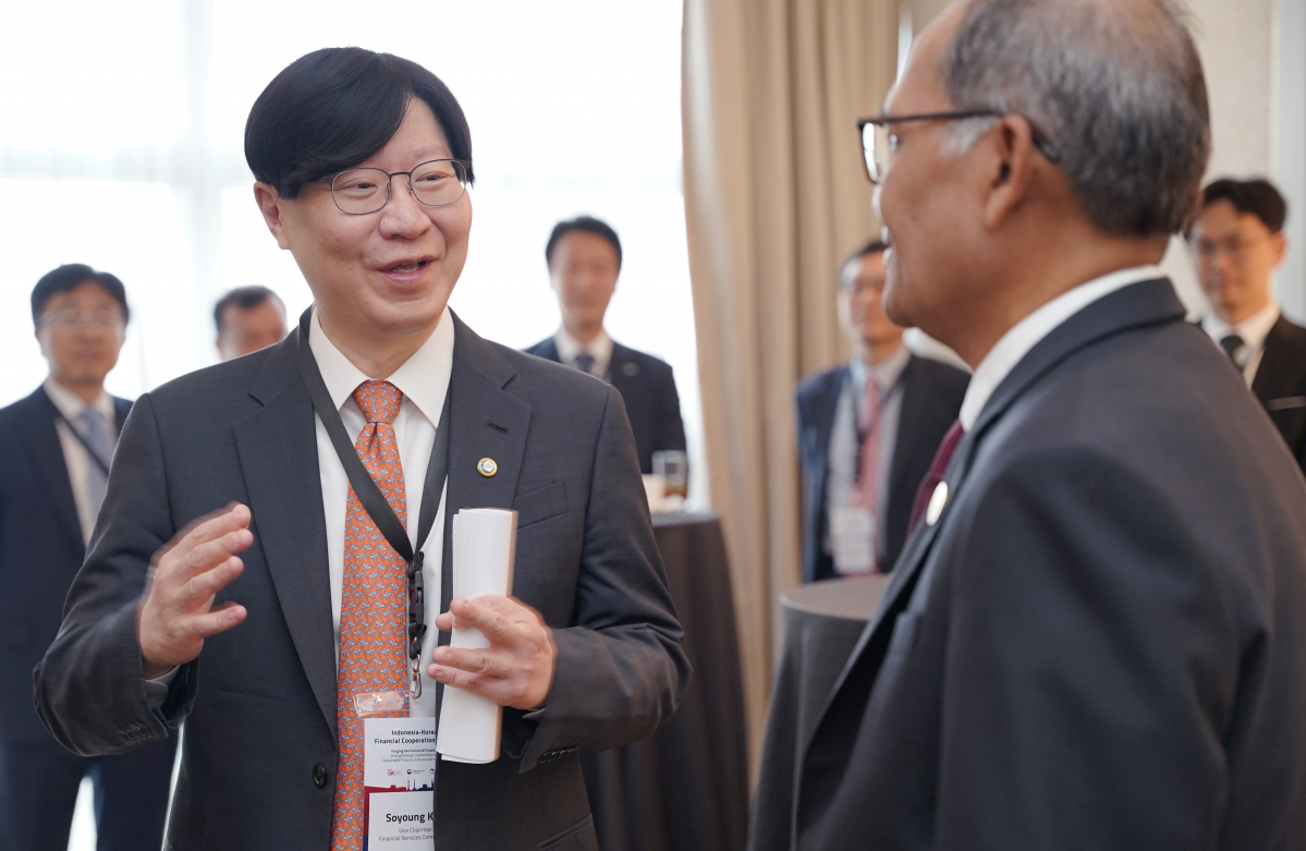 ▲4일 김소영 금융위원회 부위원장이 인도네시아 금융감독청 고위급 회담을 가졌다. (사진제공=금융위원회)