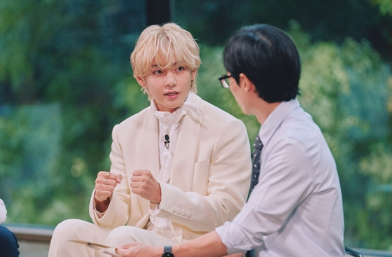 ▲방탄소년단(BTS) 뷔(사진제공=tvN)