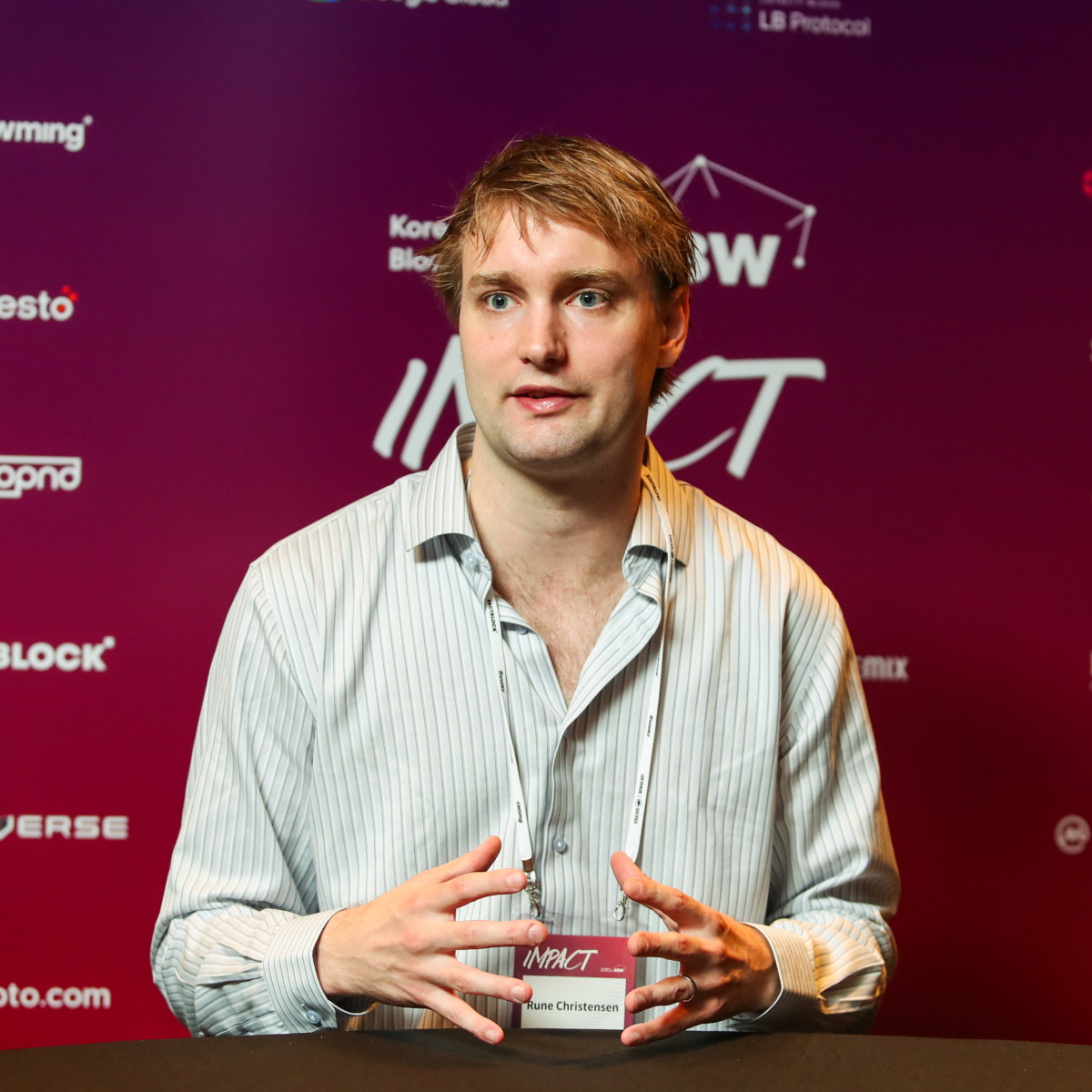 ▲6일 이투데이를 만난 룬 크리스텐센 메이커다오 공동설립자 겸 CEO는 서브다오가 현실의 각 영역과 크립토를 이어줄 수 있다고 설명했다. (사진제공=메이커다오)