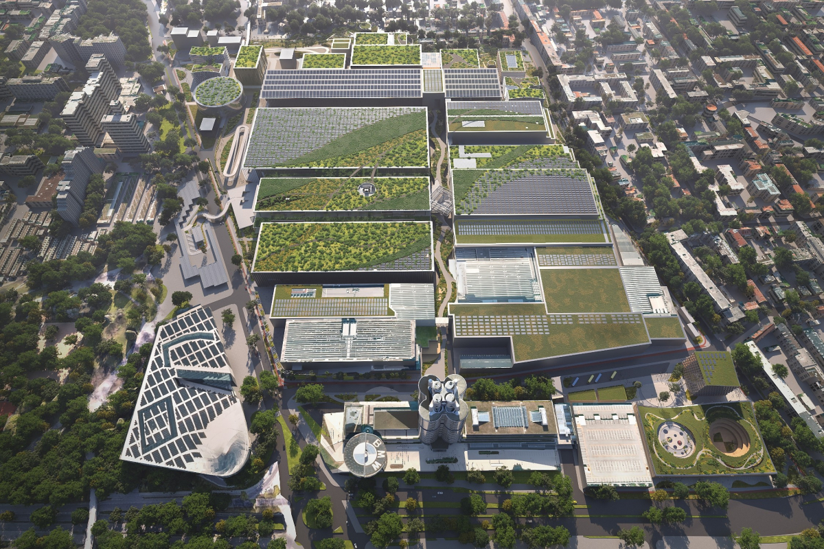 ▲BMW 뮌헨 공장 미래 전경 조감도. (사진제공=BMW그룹)