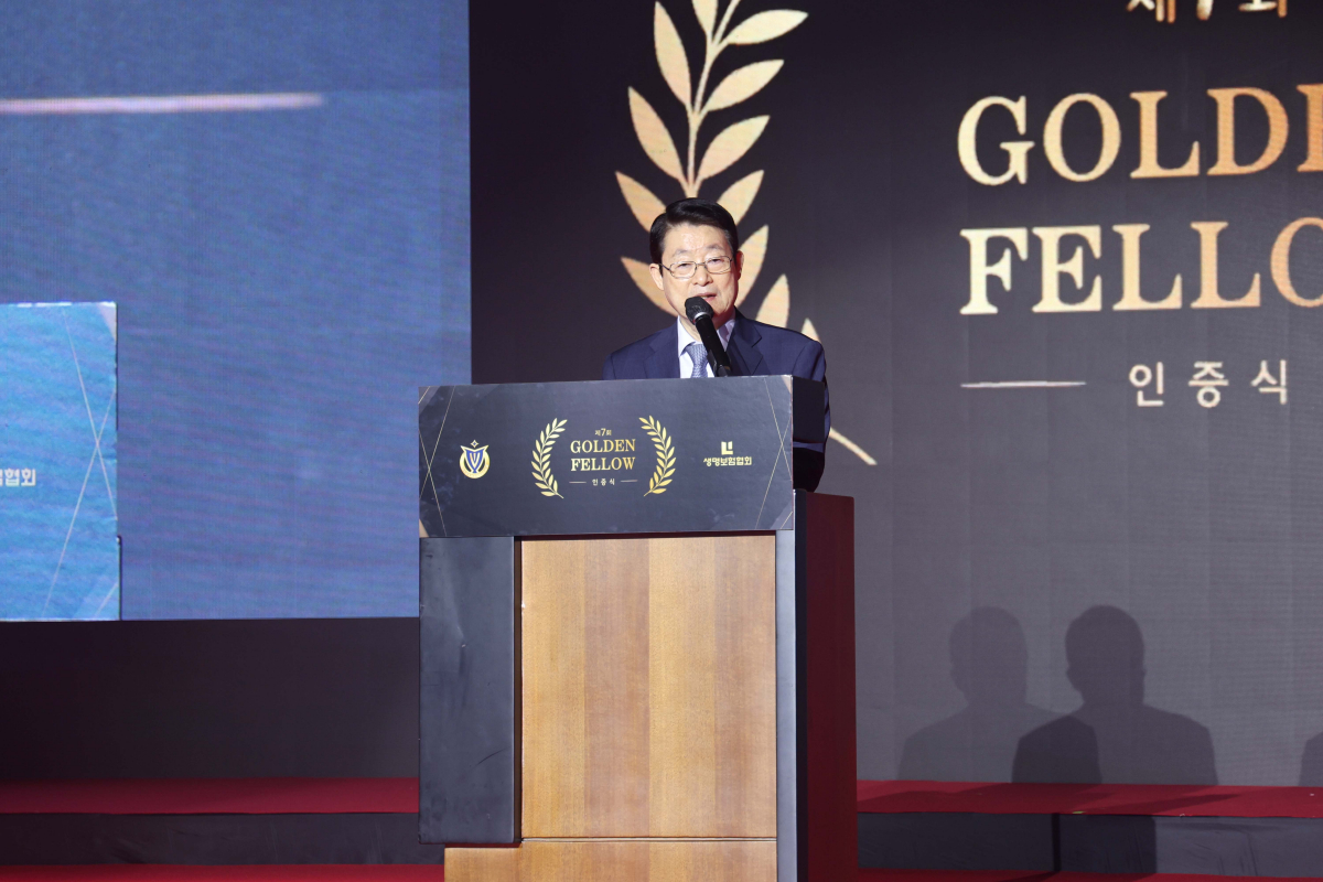 ▲정희수 생명보험협회장 (사진제공=생명보험협회)