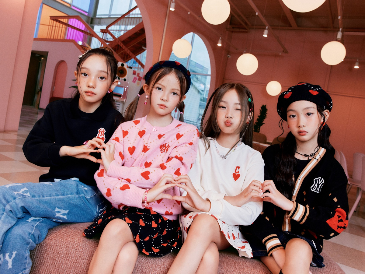 ▲MLB KIDS 하트 컬렉션. (사진제공=F&F)