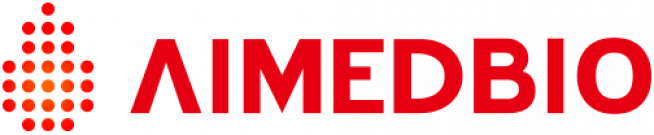 ▲에임드바이오 CI (사진제공=삼성라이프사이언스펀드)