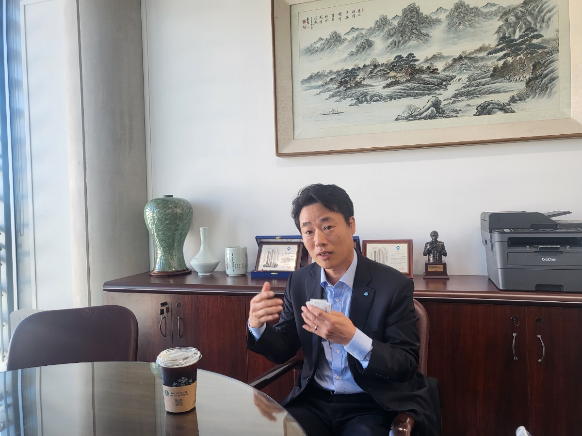 ▲전수일 우리은행 런던 지점장