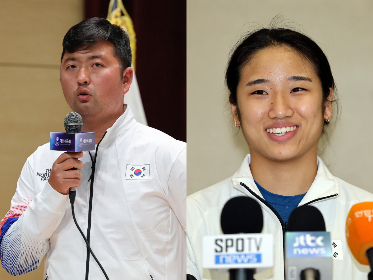 ▲김우진(왼쪽), 안세영. (연합뉴스)
