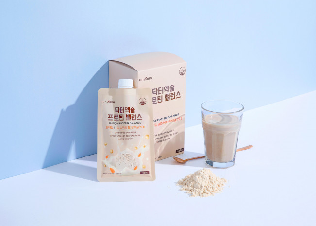▲유니베라의 ‘닥터엑솔 프로틴밸런스’ (사진제공=유니베라)