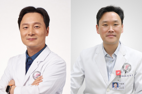 ▲한림대학교동탄성심병원 박세우(왼쪽) 교수, 이경주 교수