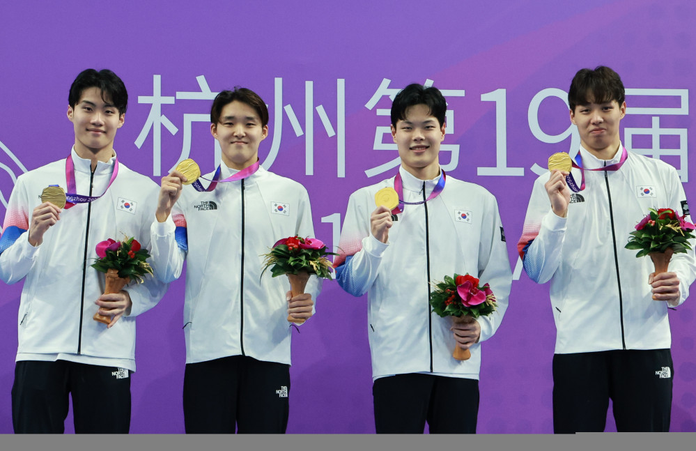 Cinq médailles d’or supplémentaires en natation, escrime, tir et taekwondo…  2ème place au classement général [항저우 AG]