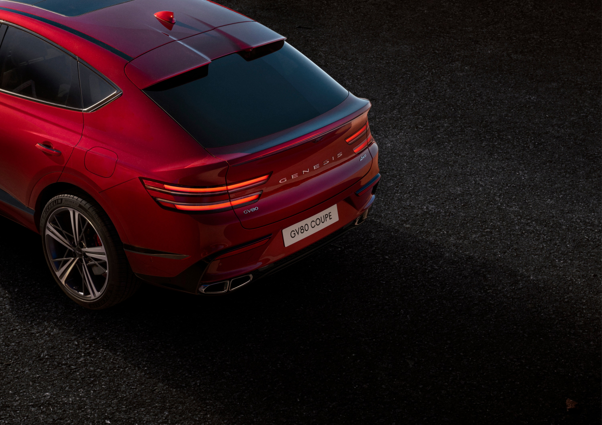 ▲GV80 쿠페 외장