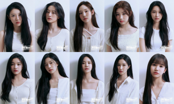 ▲'R U Next' 결승 진출 10인(사진제공=빌리프랩)