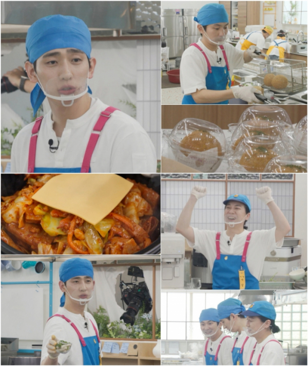 ▲'웃는사장' 강기둥(사진제공=JTBC)