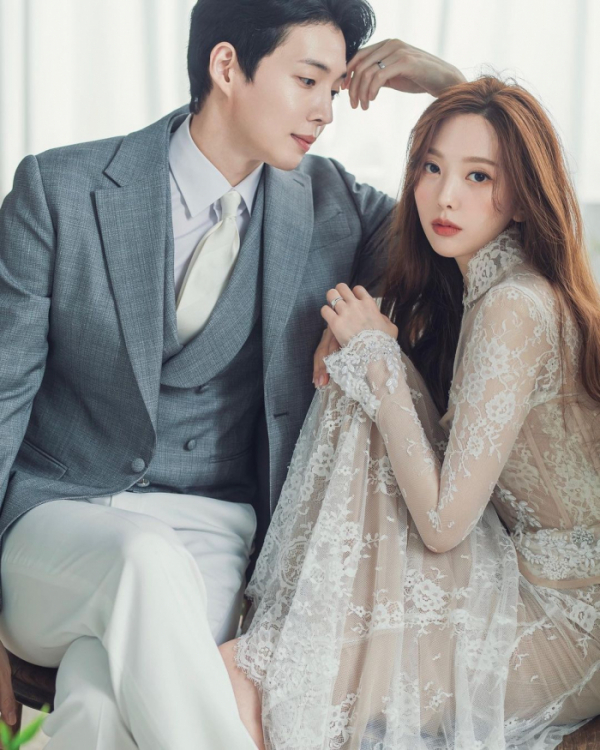 ▲김동호, 윤조 결혼 화보(사진제공=메이크스토리)