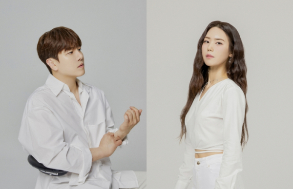 ▲DK, 김연지(사진 = 메이저나인 제공)