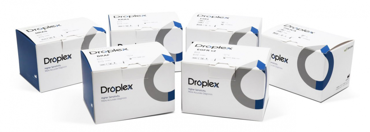▲드롭플렉스 BRAF 뮤테이션 테스트. (사진제공=젠큐릭스)