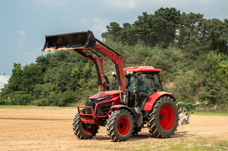 ▲TYM 자율주행 트랙터. (사진제공=TYM)