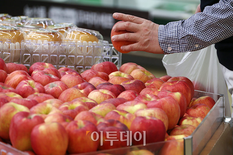 ▲5일 서울의 한 대형마트에서 시민들이 장을 보고 있다. 고이란 기자 photoeran@