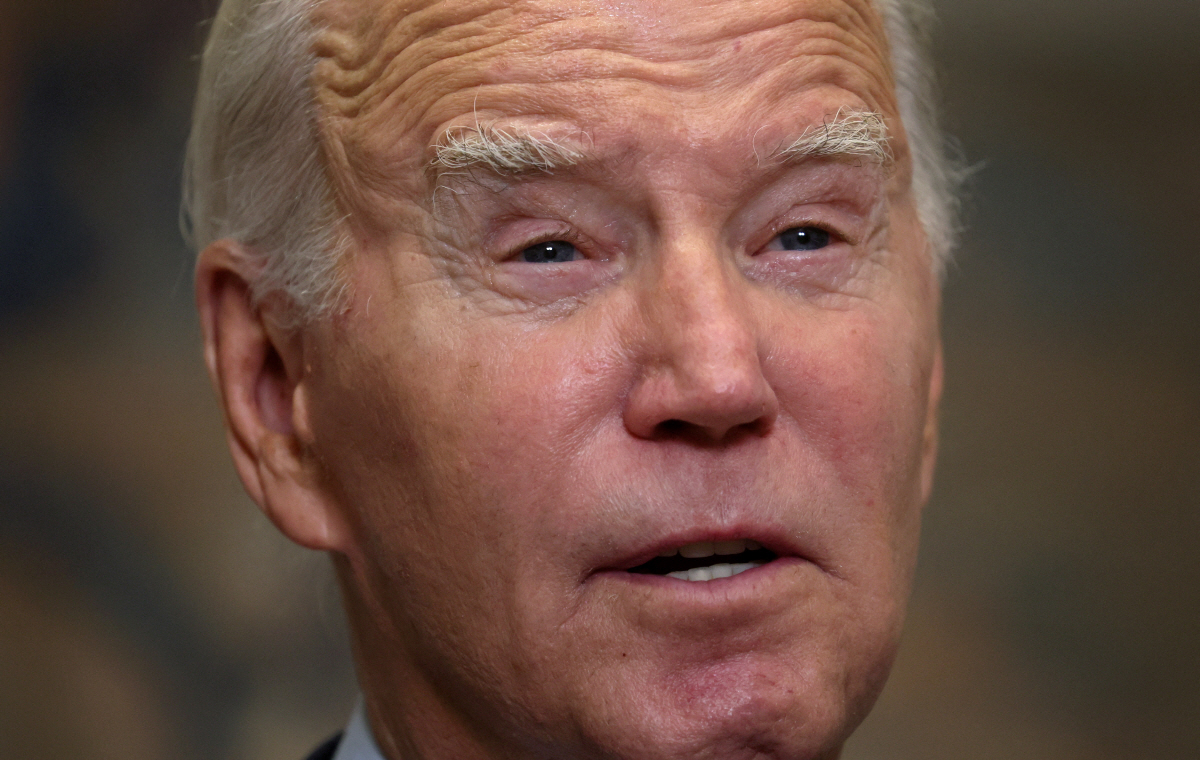 ▲조 바이든 미국 대통령이 4일(현지시간) 기자회견을 하고 있다. 워싱턴D.C./로이터연합뉴스
