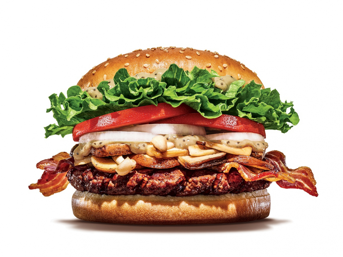 ▲버거킹 트러플 머쉬룸 와퍼. (사진제공=버거킹)