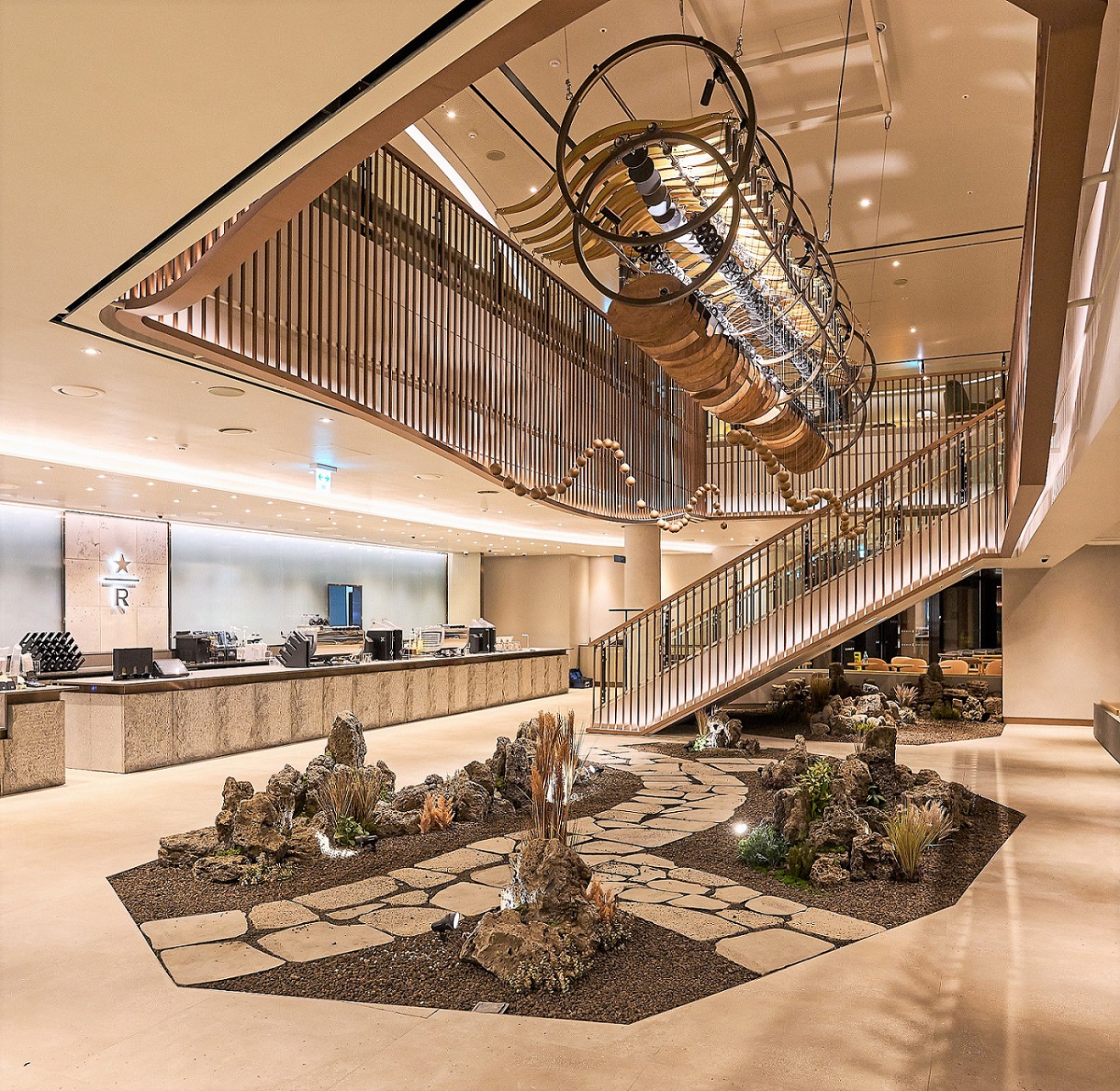 ▲스타벅스 코리아가 제주시 동쪽송당 동화마을에 '더제주송당파크R점' 을 오픈했다. (사진제공=스타벅스)