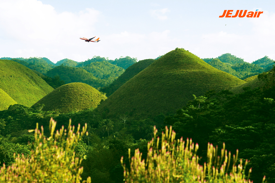 ▲제주항공이 29일부터 매일 부산-보홀 노선에 신규 취항한다. (사진제공=제주항공)