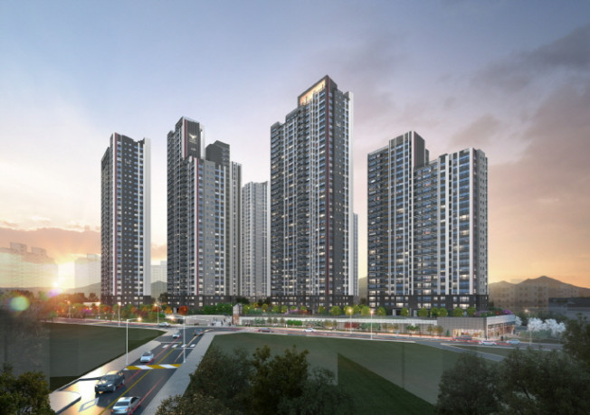 ▲소사역 롯데캐슬 더 뉴엘 투시도 (자료제공=롯데건설)