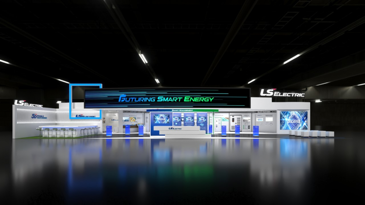 ▲LS일렉트릭 전시장 부스 조감도 (자료제공=LS일렉트릭)