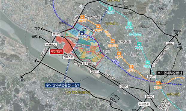 ▲경기도가 10월말 고양일산테크노밸리(조감도) 공사에 들어간다. (경기도)