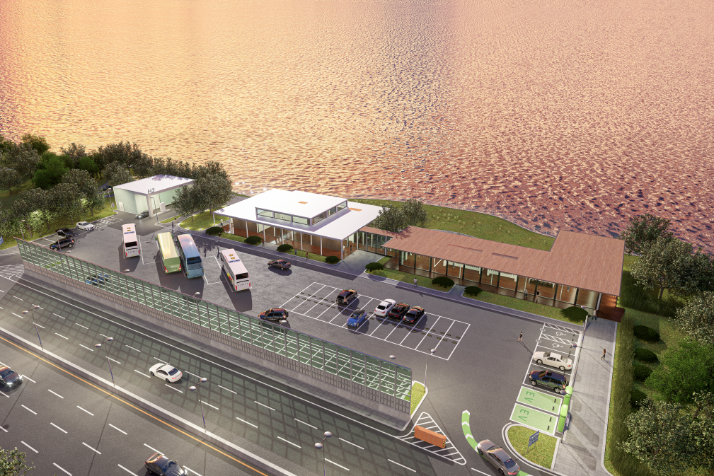 ▲스마트복합쉼터 조감도. (사진제공=국토교통부)